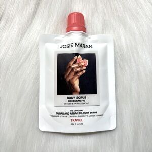 4/$30 Bundle💫JOSIE MARAN Bohemian Fig Whipped Argan Oil & Sugar Body Scrub Mini